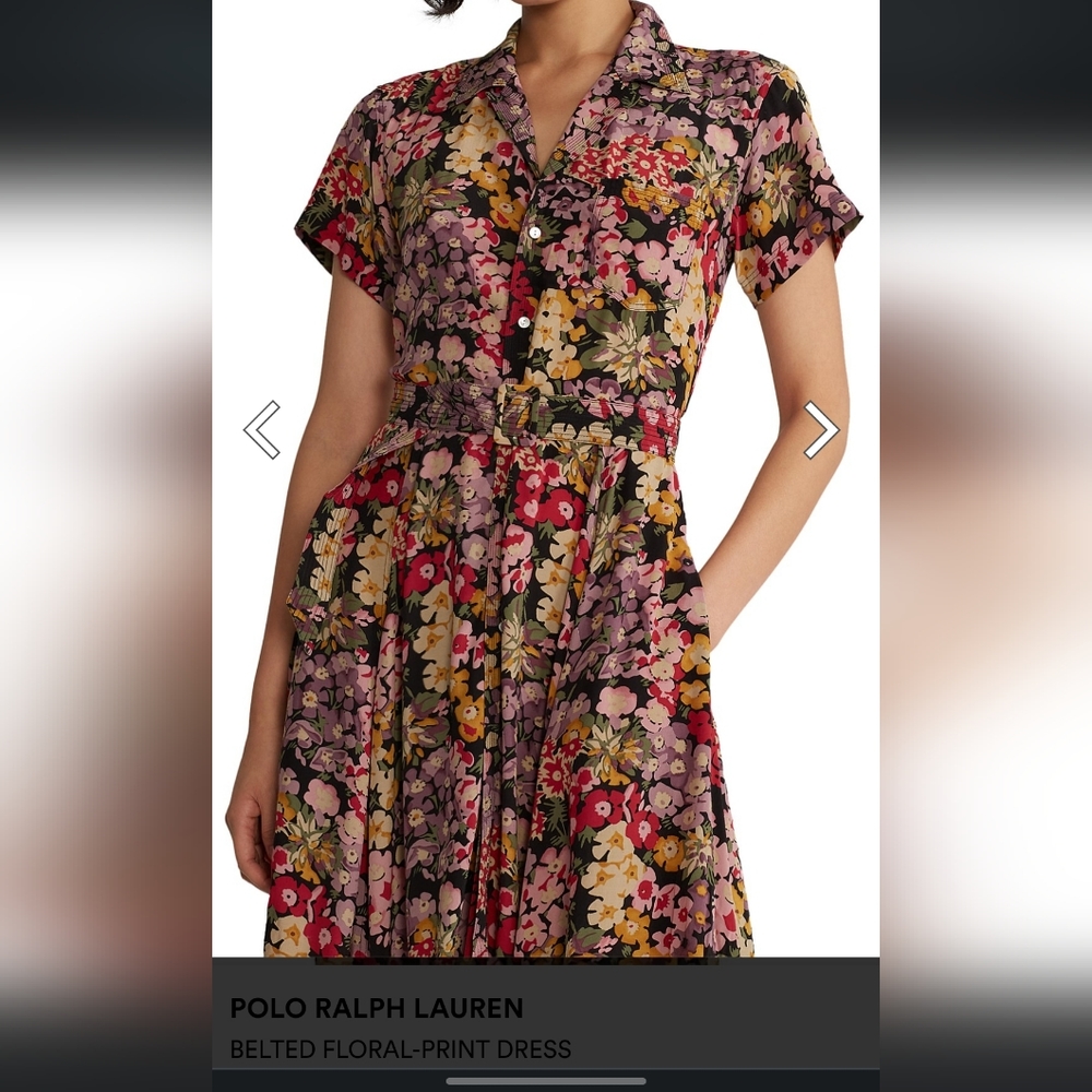 Polo Ralph Lauren Belted Shirt Dress